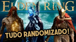 ZERANDO ELDEN RING COM ITENS, CHEFES E TUDO ALEATÓRIO! - Desafio SoulsBorne