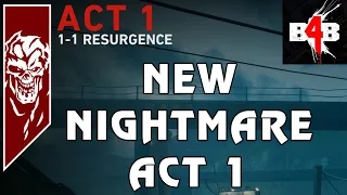 New Patch Nightmare! - Back 4 Blood Full Act 1 Solo Nightmare Playthrough