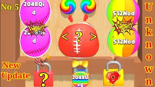 Blob Merge 3D | ( unknown lock ) 2048 ball in blob merge 3d cool video games new update#18