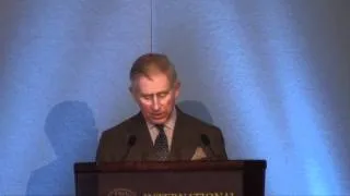 The Prince of Wales makes a keynote speech at the launch of the Marine Programme, Fishmongers' Hall