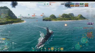 Sejong - Tier IX Light Cruiser in Random Battle