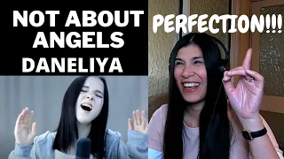 DANELIYA TULESHOVA - NOT ABOUT ANGELS | REACTION VIDEO