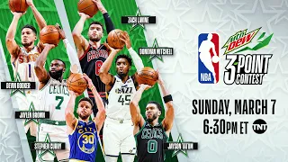 2021 NBA 3 Point Contest - First Round | 2021 NBA All Star Weekend