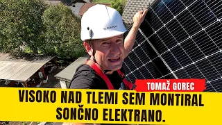 Sem LEN ali deloven?😮 Sposoben ali NESPOSOBEN?😮 Kako sem na strehi montiral sončno elektrarno. 🪖🔧