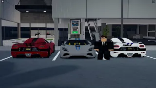 Roblox Driving Empire | Koenigsegg Race from Need for Speed