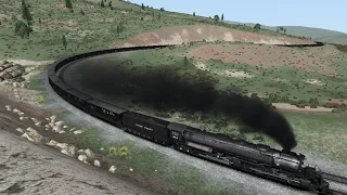 Train Simulator 2015 HD: Union Pacific Big Boy 4014 Powers 60 Car Coal Drag Over Soldier Summit