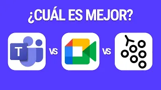 Teams vs Meet vs Gather | Mejor app de videoconferencia