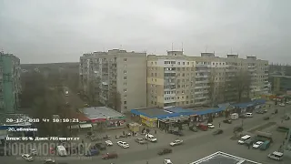 Timelapse 20-12-2018 - Новомосковск, Украина