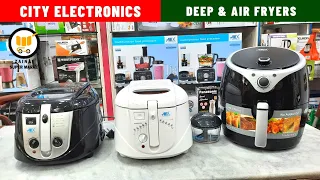 Deluxe Air & Deep Fryer by Anex | Quality Chicken & Chips Fryer By City Electronics Faisalabad