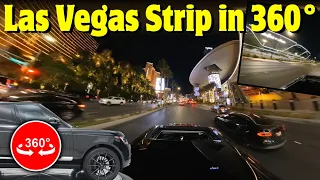 Las Vegas Strip to Raiders Stadium in 360 Degrees