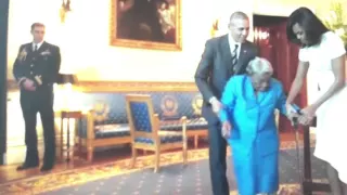 106-year-old black woman danced with Obamas