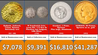 Most Valuable French Coins in the market