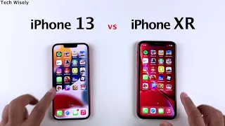 iPhone 13 vs iPhone XR | SPEED TEST