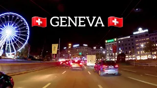 Geneva 🇨🇭 switzerland - Evening Drive