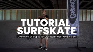 5th Surfskate Tutorial: "How to do a Snap or a Slide"