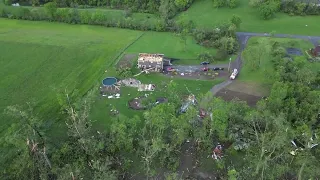 Volunteers arrive in Washington Co. to help clean up tornado damage