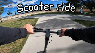 Riding my electric scooter around! (Episode 2)