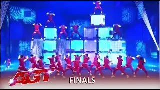 V. Unbeatable: Indian Group BLOW The Judges Away In Final Performance | America's Got Talent 2019