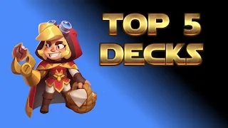 Top 5 Rhandum League Decks Rush Royale