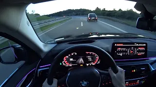 2021 BMW 540i - short test drive | POV