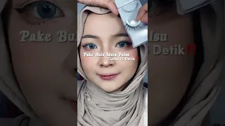 BULU MATA DOUYIN, makenya cuman 15 detik 😍 Bulu Mata Palsu Tanpa Lem by Ha Eun Beauty x Bella🥰