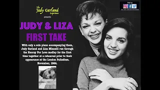 JUDY GARLAND & LIZA MINNELLI FIRST TAKE remastered rehearsal recording of medley from November, 1964