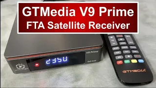 GTMEDIA V9 Prime HEVC Satellite TV Receiver Overview