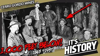 Ghost Town Living - The History of Cerro Gordo Mines  - IT'S HISTORY