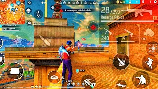 UMA PARTIDA NORMAL RANQUEADA - FULL GAME PLAY  E SATISFATÓRIA | GARENA FREE FIRE