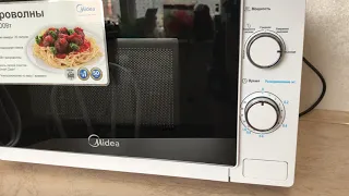 Обзор от покупателя «М.Видео»: микроволновая печь Midea MM720C4E-W