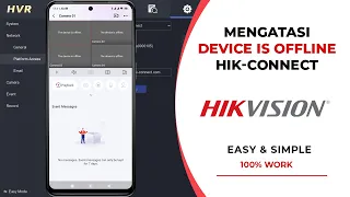 How to Overcome Hikvision DVR Offline | Hik Connect Offline