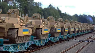 Russian Forces Shocked! America's M1 Abrams Tanks Already in Ukraine