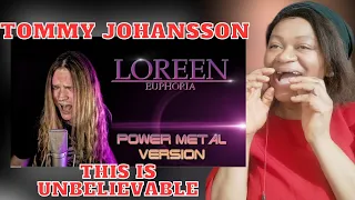 FIRST TIME REACTION ON –TOMMY JOHANSSON – Euphoria (Loreen)