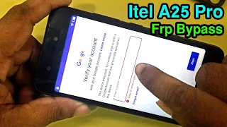 Itel A25 Pro Frp Bypass Itel L5002P Google Account Remove  Without PC A25 Pro Google Account Unlock