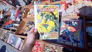 I Went Hunting for Comic Books at the Flea Market