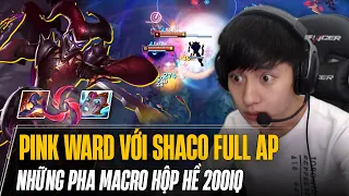 PINKWARD VÁC SHACO FULL AP VÀO RỪNG VÀ CÁI KẾT 24 MẠNG KÈM MACRO HỘP HỀ 200IQ SIÊU TRÍ TUỆ