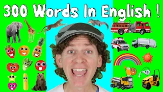 300 Words in English Chants | My First Words Series | Numbers, Colors, Animals, Vehicles, Verbs