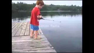 Watch these kids catching their very first fish