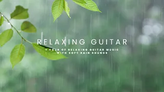 Thoughts: relaxing guitar music to sleep study and focus 1 hour of instrumental music and rain sound