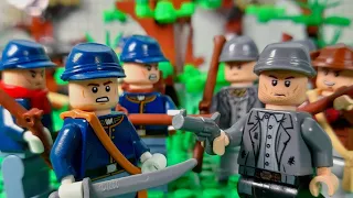 Lego American Civil War Battle of Gettysburg stop motion (film)