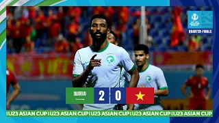 #AFCU23 - Quarter-finals | Saudi Arabia 2 - 0 Vietnam