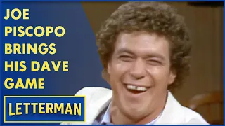 Joe Piscopo's Impression Of Dave Is...Interesting | Letterman