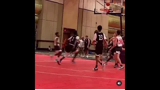 The craziest dunk you’ll ever see from a 7th grader