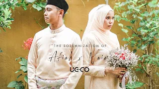 Solemnization | Afiah x Naim