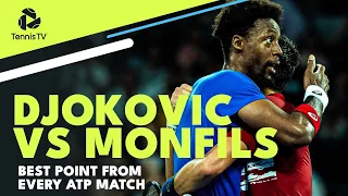 Novak Djokovic vs Gael Monfils: Best Point From Every ATP Meeting (So Far)