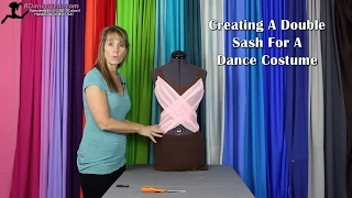 Creating a Double Sash For A Dance Costume