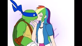 Rainbow Dash X Leonardo - Ma Cherie