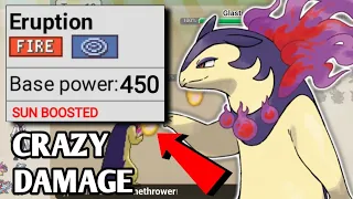 ERUPTION HISUIAN TYPHLOSION IS BROKEN | POKEMON SCARLET AND VIOLET