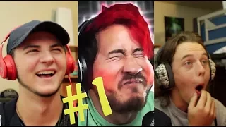 TRY NOT TO LAUGH CHALLENGE!!! #1, MARKIPLIER | Reaction Video |