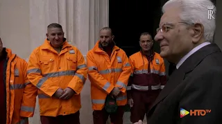 Il Presidente Mattarella Incontra il Capo del DAP e una rappresentanza di detenuti - www.HTO.tv